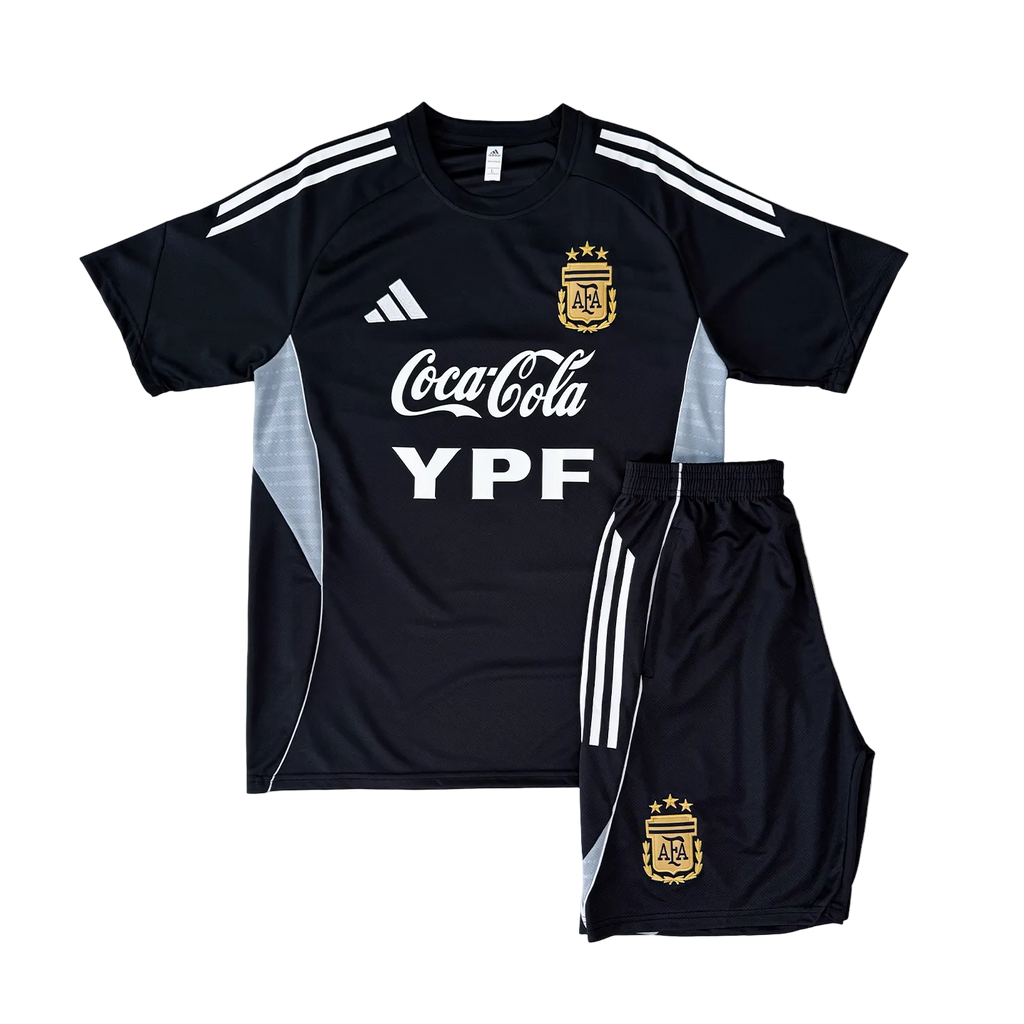 Argentina Entrenamiento Negro Corta
