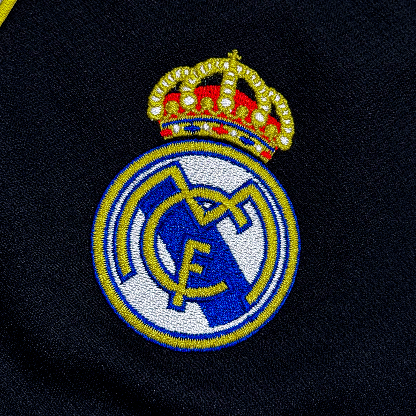 Real Madrid Entrenamiento Negro Corta