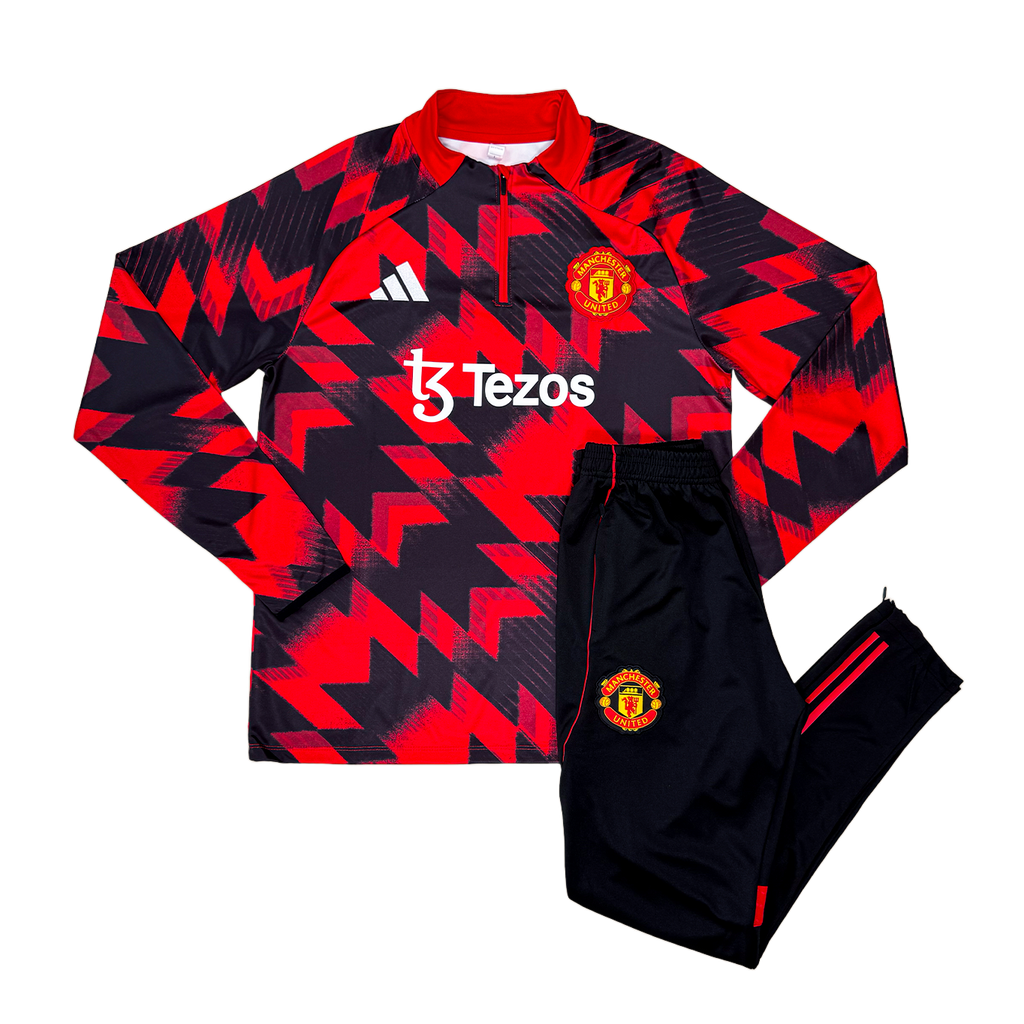 Manchester United Entrenamiento Rojo Larga