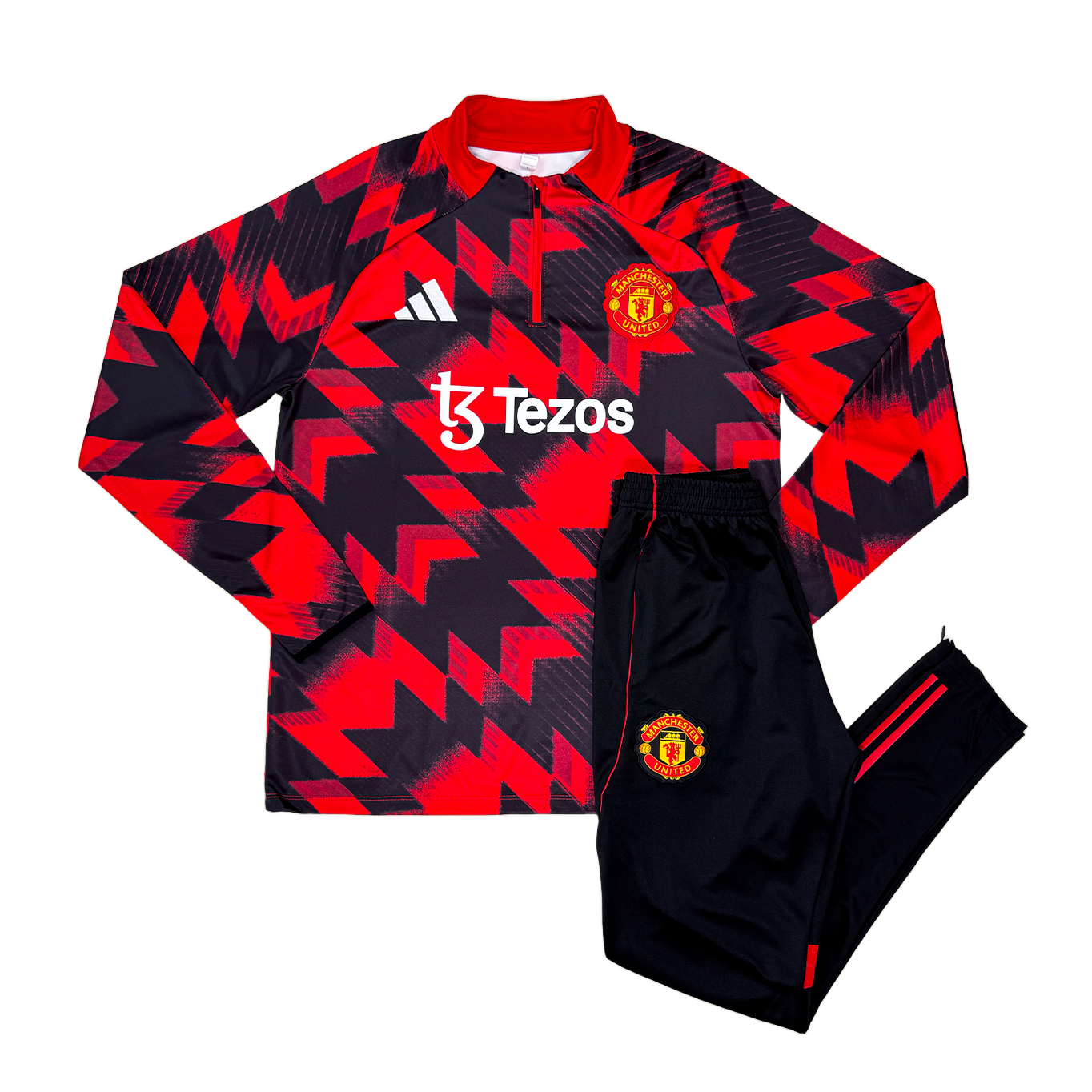 Manchester United Entrenamiento Rojo Larga